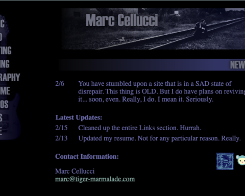 Marc's Second Site